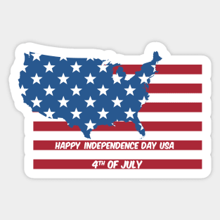 Happy independence day Sticker